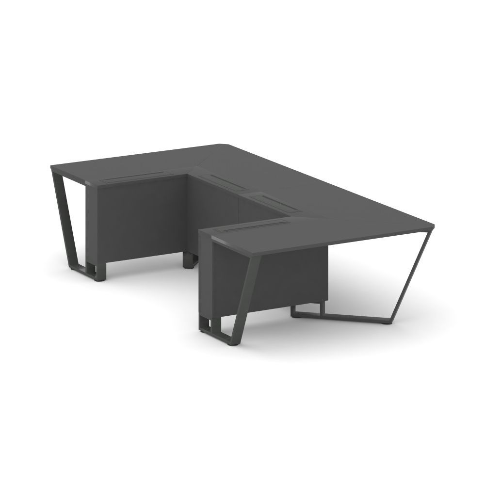 Steel Meet Стол переговорный П-образный  KD-PR.B.SP-07P