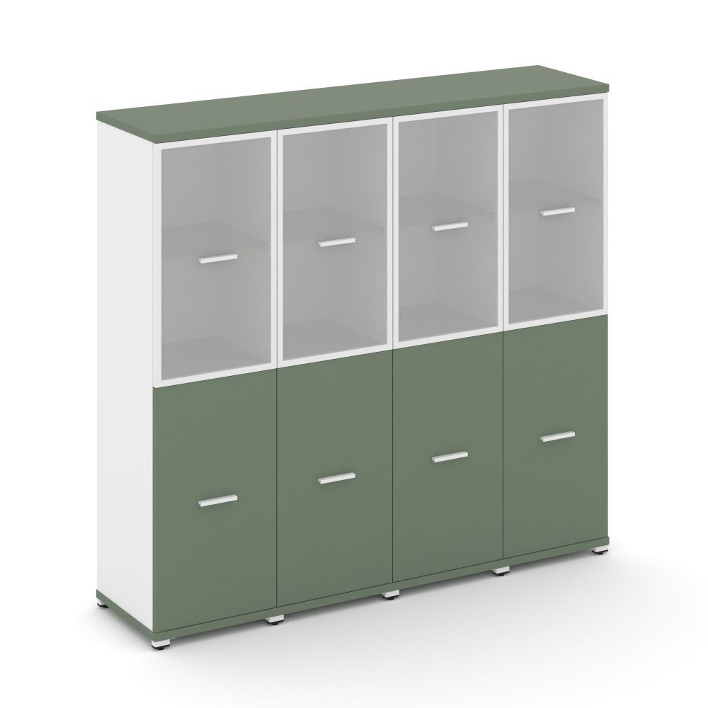 Concept Шкаф 4 узкие секции, 4 ниши CN.STU-442 RMW W
