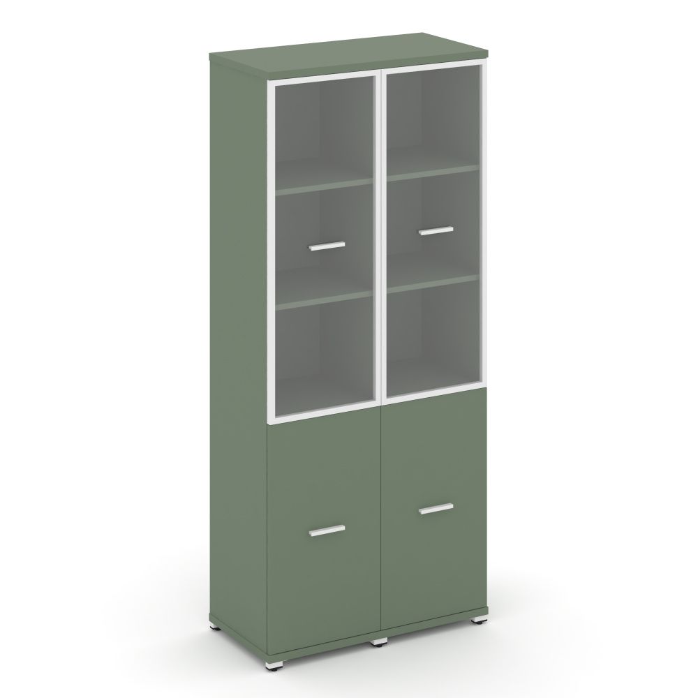 Concept Шкаф 2 узкие секции, 5 ниш CN.STU-522 RPW W