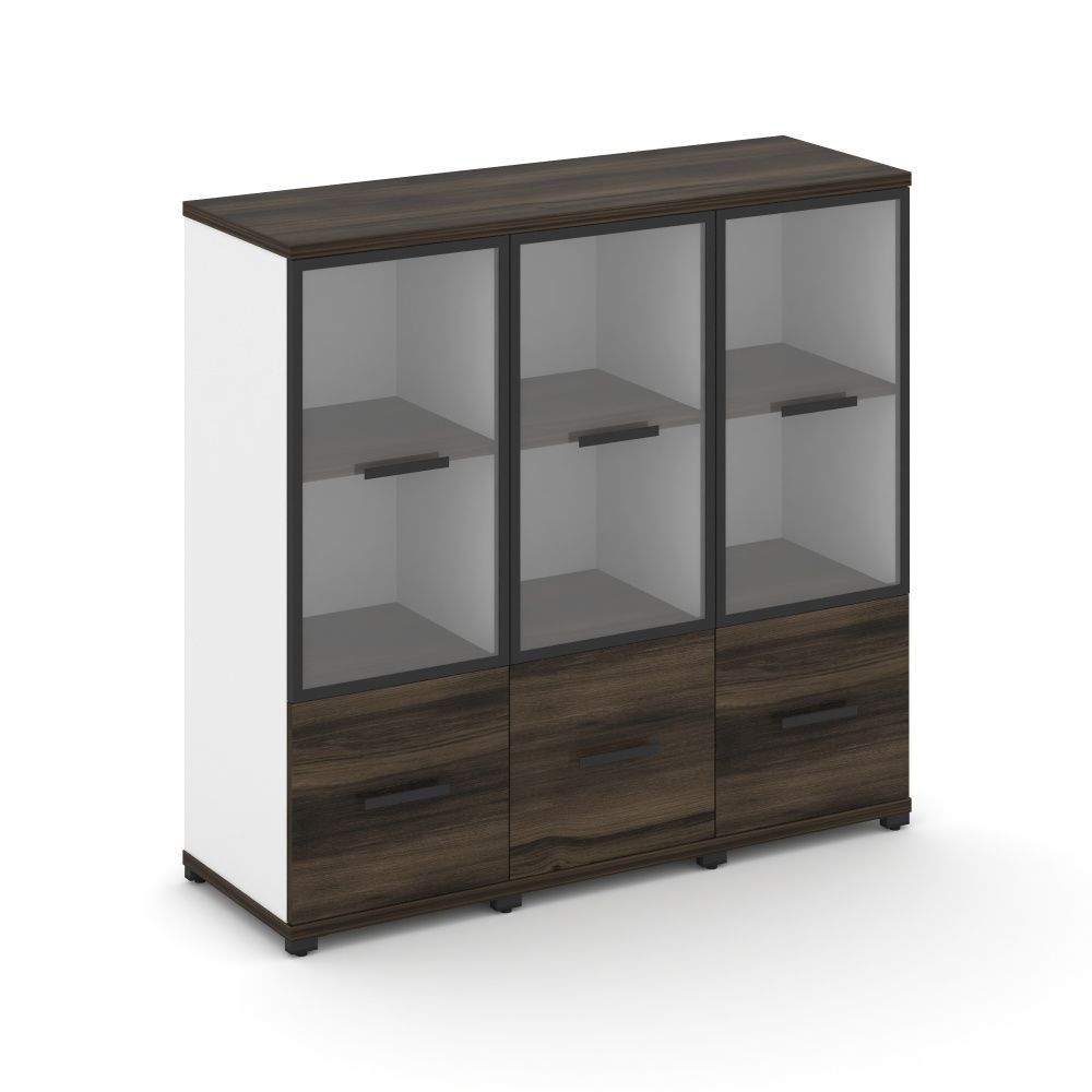 Concept Шкаф 3 узкие секции, 3 ниши CN.STU-332 RPB B