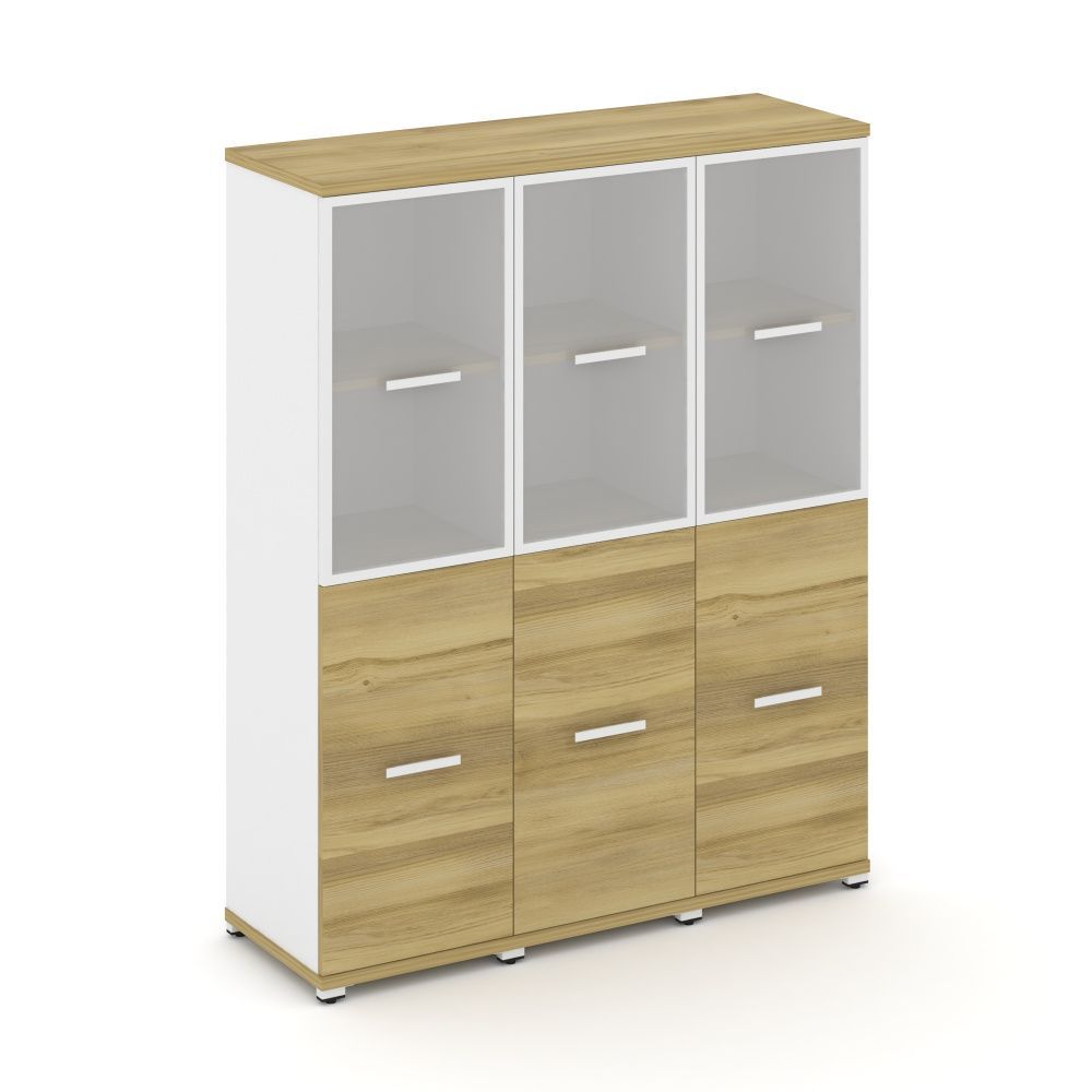 Concept Шкаф 3 узкие секции, 4 ниши CN.STU-432 RMW W