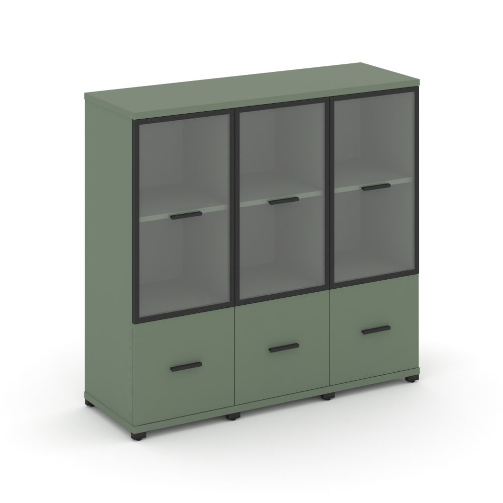 Concept Шкаф 3 узкие секции, 3 ниши CN.STU-332 RP B