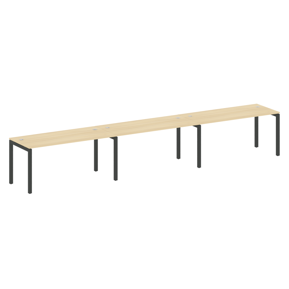 Metal System Quattro Р. ст. на 3 раб. места на П-образном м/к 50БП.СМ-3.4