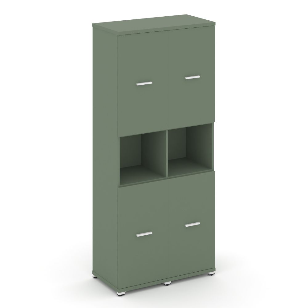 Concept Шкаф 2 узкие секции, 5 ниш CN.STU-523 W