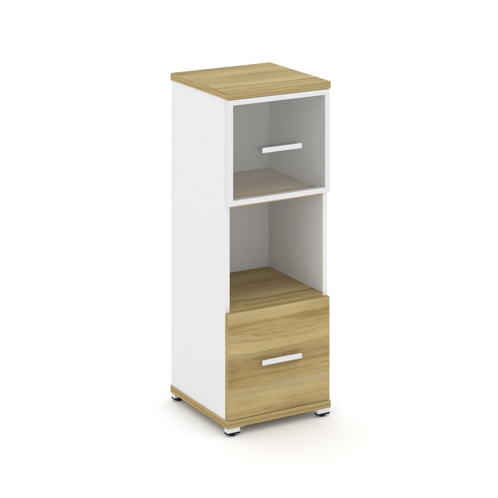 Concept Шкаф 1 узкая секция, 3 ниши CN.STU-315 RPW W