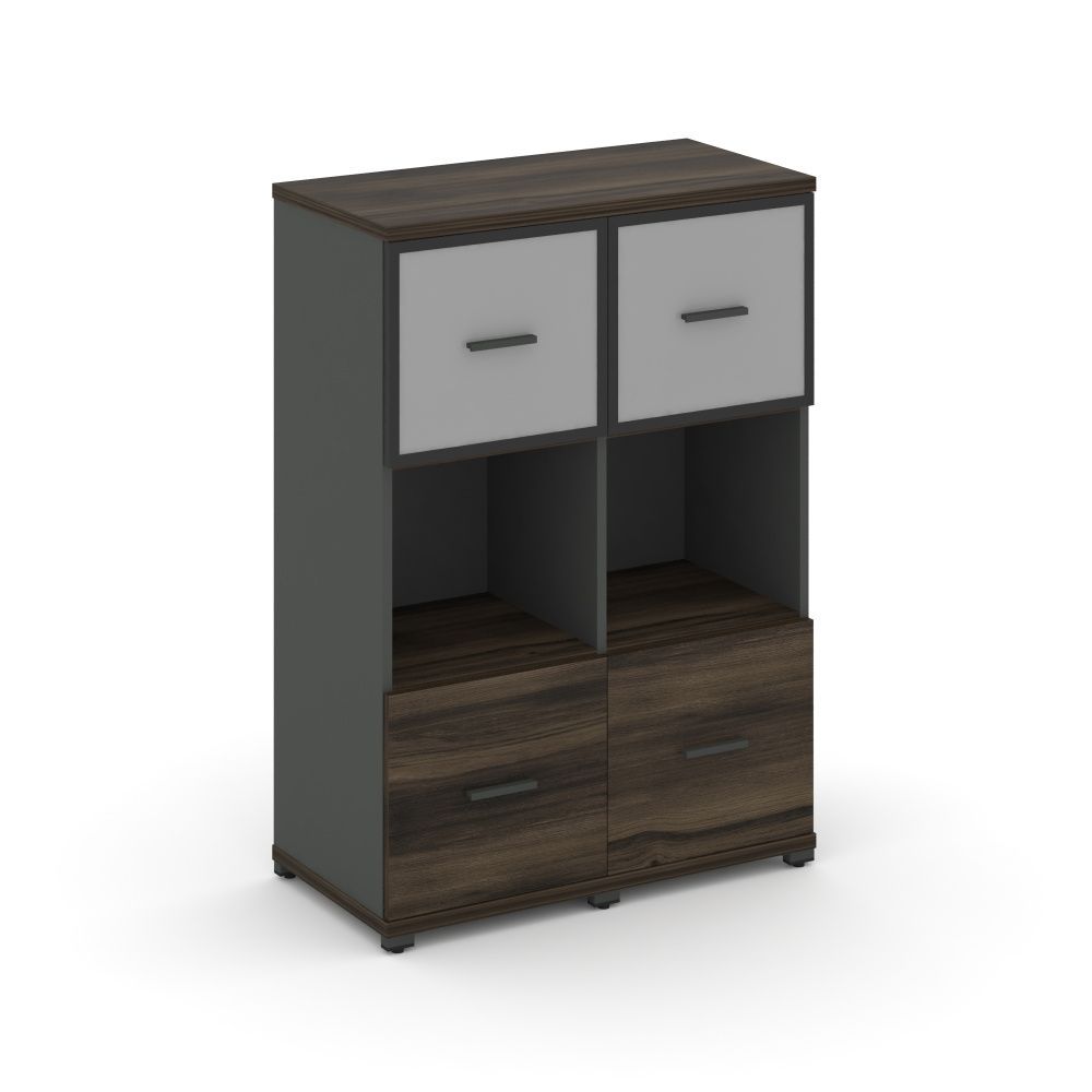 Concept Шкаф 2 узкие секции, 3 ниши CN.STU-325 RMB A