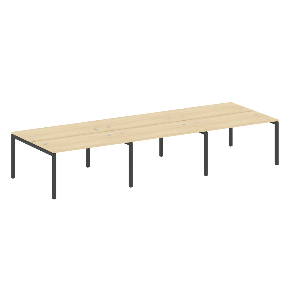 Metal System Quattro Р. ст. на 6 раб. места на П-образном м/к 50БП.СМ-6.3