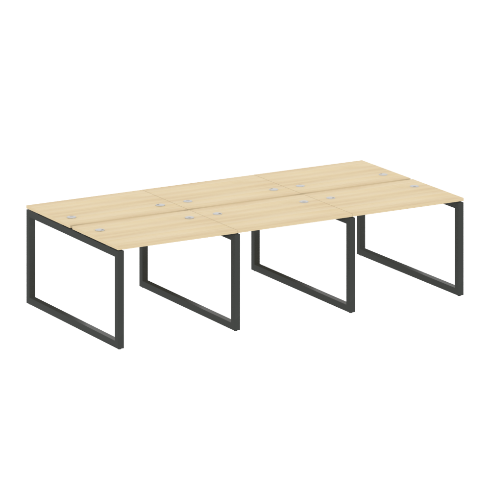 Metal System Quattro Р. ст. на 6 раб. места на О-образном м/к 50БО.СМ-6.1
