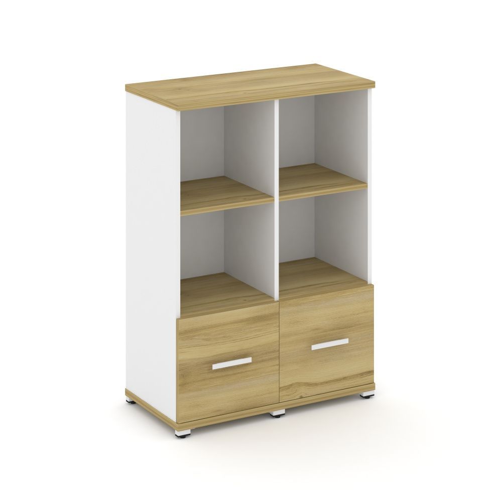 Concept Шкаф 2 узкие секции, 3 ниши CN.STU-321 W