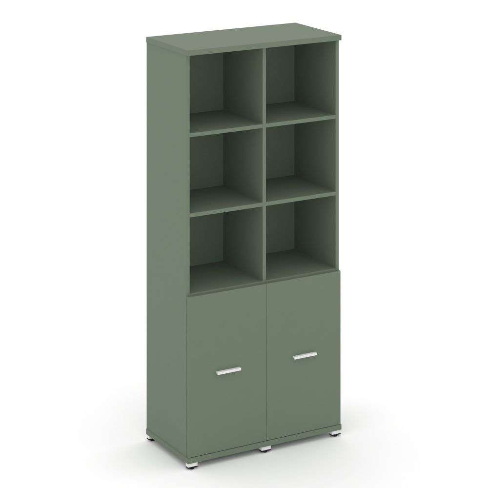 Concept Шкаф 2 узкие секции, 5 ниш CN.STU-521 W