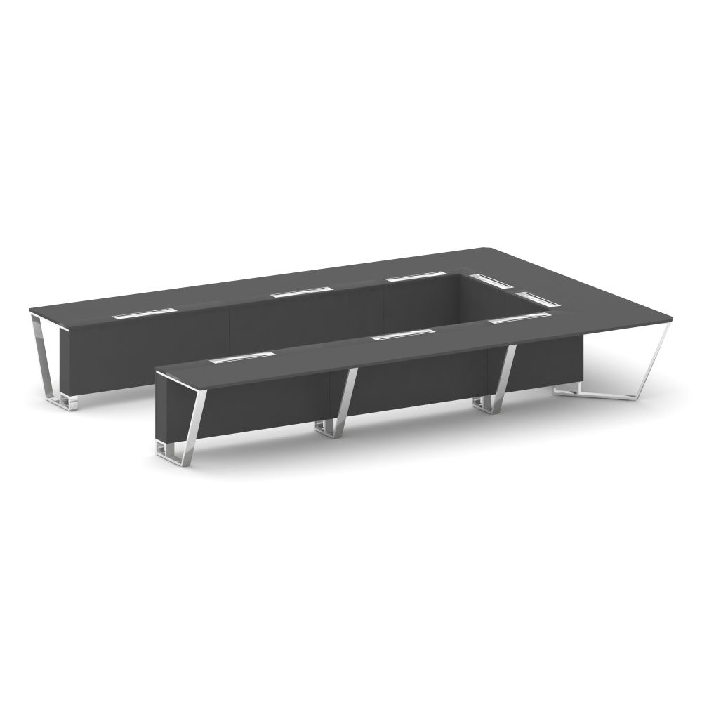 Steel Meet Стол переговорный П-образный MD-PR.B.SP-15P