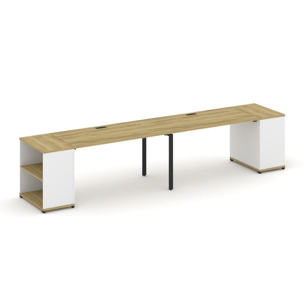 Concept Рабочая станция с опорными стеллажами  CN.ORS-203