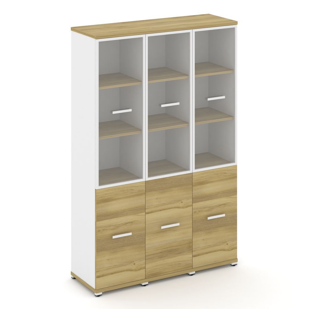 Concept Шкаф 3 узкие секции, 5 ниш CN.STU-532 RPW W