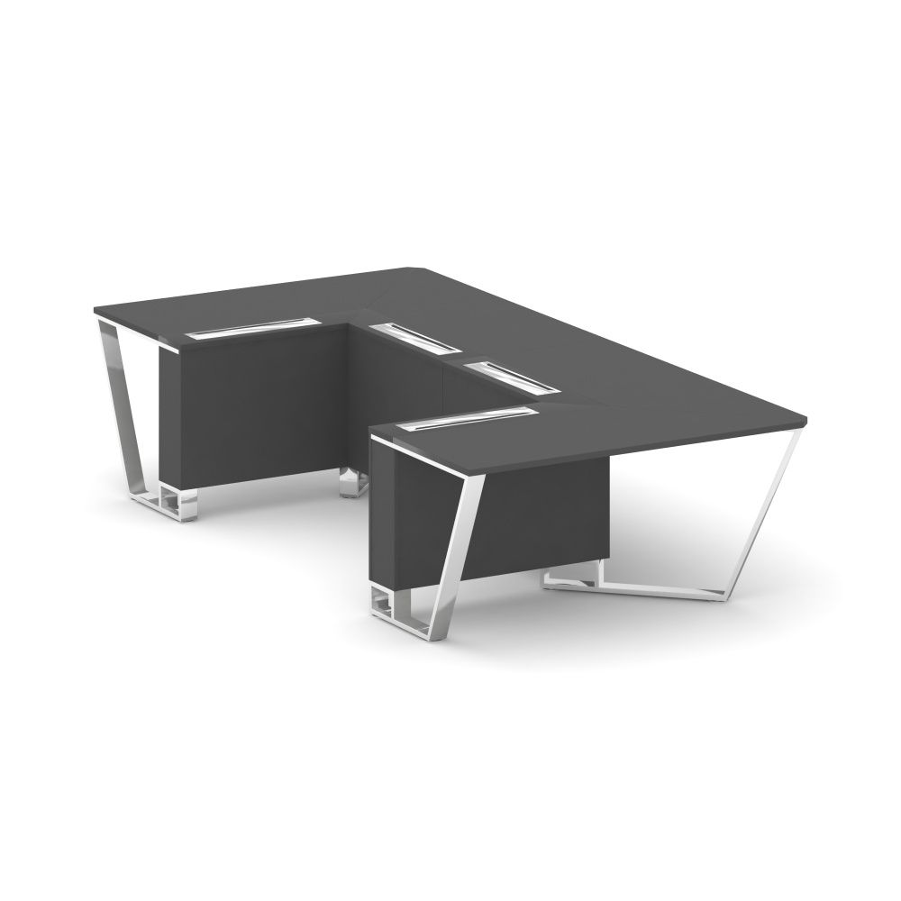 Steel Meet Стол переговорный П-образный MD-PR.B.SP-07P