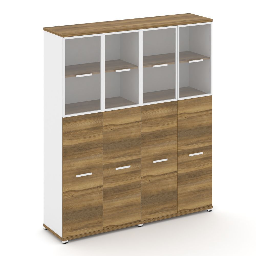 Concept Шкаф 2 широкие секции, 5 ниш  CN.STS-525 RPW W