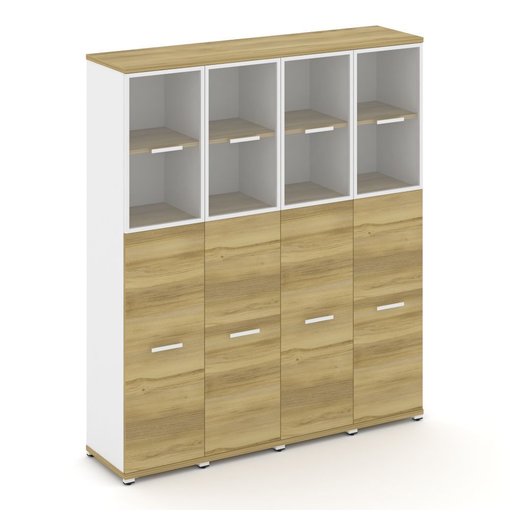 Concept Шкаф 4 узкие секции, 5 ниш  CN.STU-545 RPW W