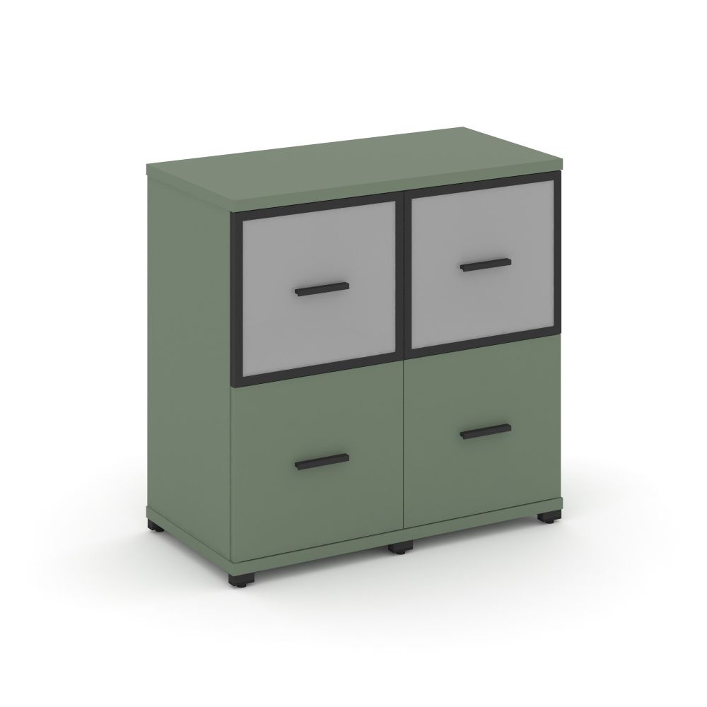 Concept Шкаф 2 узкие секции, 2 ниши CN.STU-222 RM B