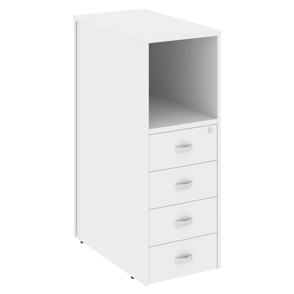 Onix Тумба 4 ящика завершающая, левая  O.R-TV-4 (L)