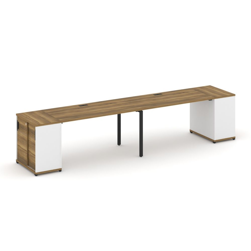 Concept Рабочая станция с опорными шкафом-купе  CN.ORS-235 B