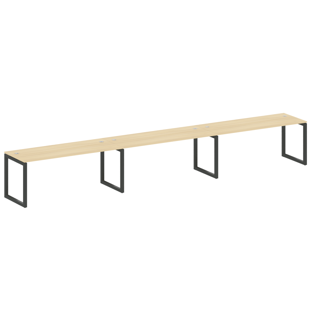 Metal System Quattro Р. ст. на 3 раб. места на О-образном м/к  50БО.СМ-3.5