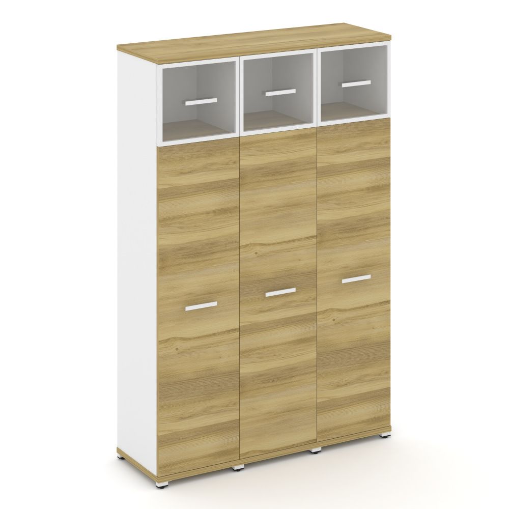 Concept Шкаф 3 узкие секции, 5 ниш CN.STU-537 RPW W