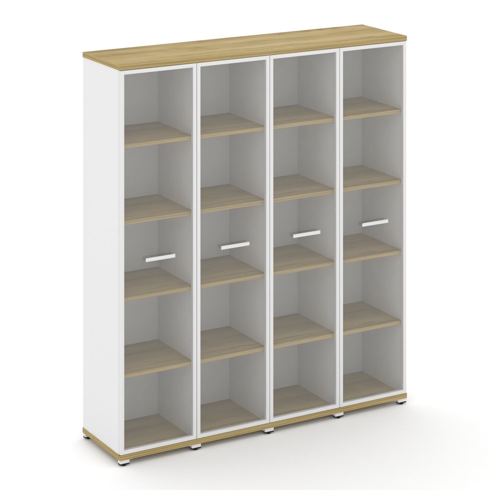 Concept Шкаф 4 узкие секции, 5 ниш CN.STU-548 RPW W