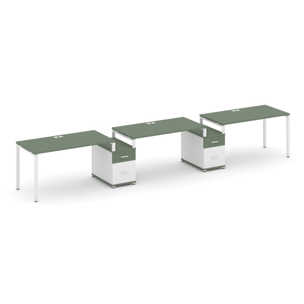 Concept Рабочая станция на 3 места  CN.ORS-329 W