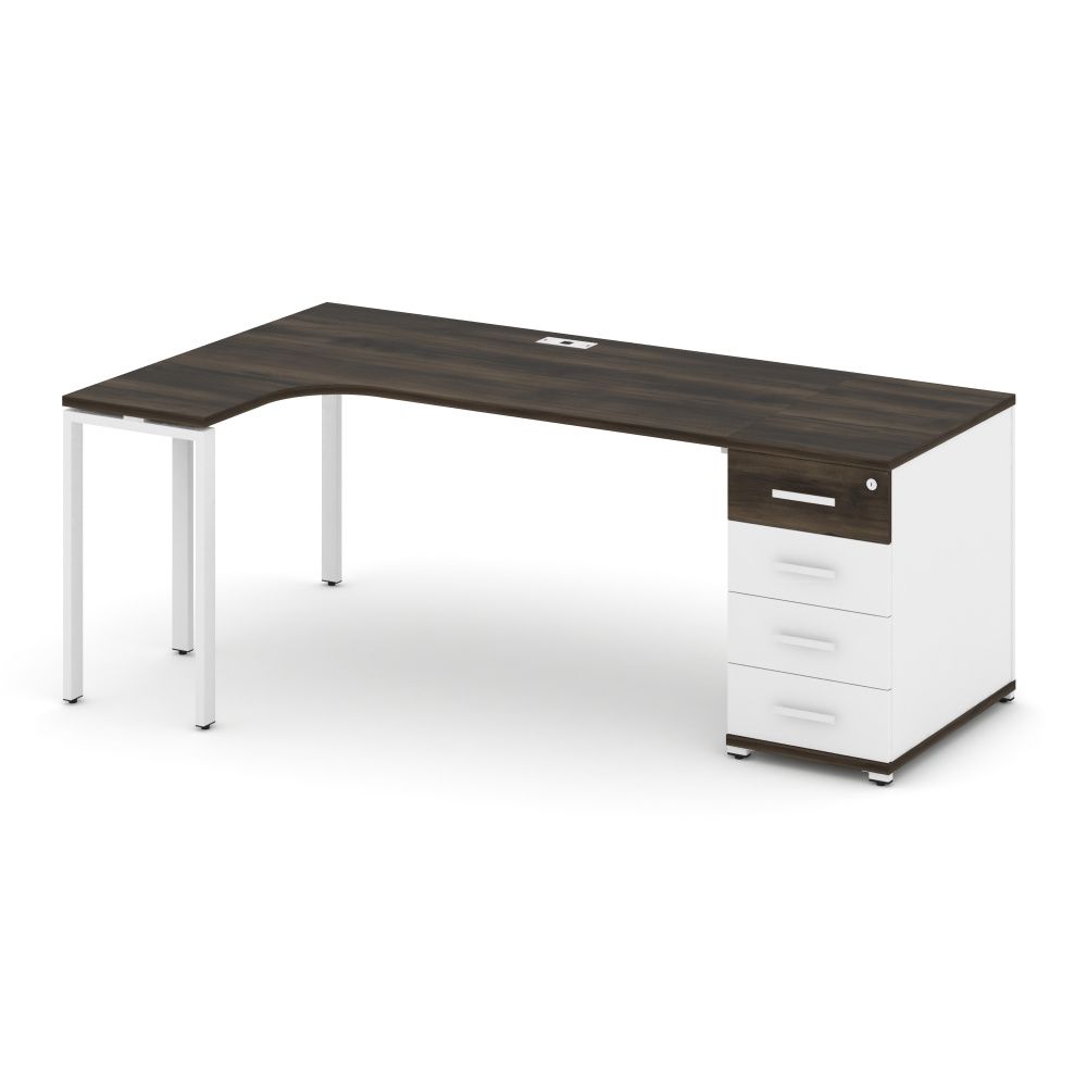 Concept Стол эргономичный  CN.SA-402(L) W