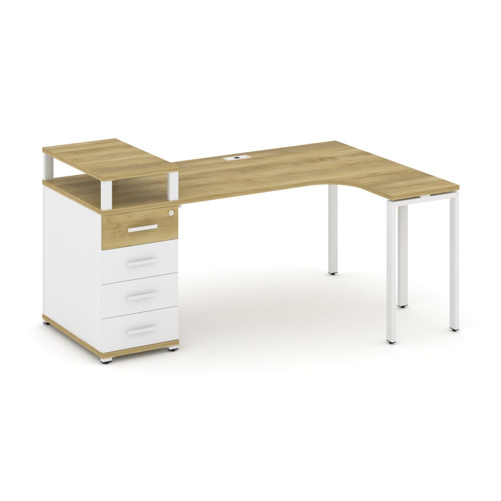 Concept Стол эргономичный  CN.SA-405(R) W