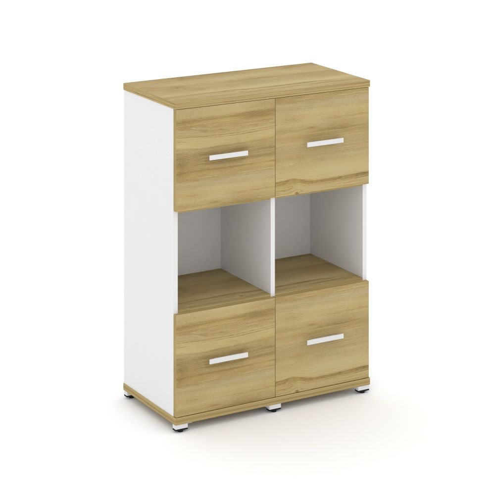 Concept Шкаф 2 узкие секции, 3 ниши CN.STU-325 W