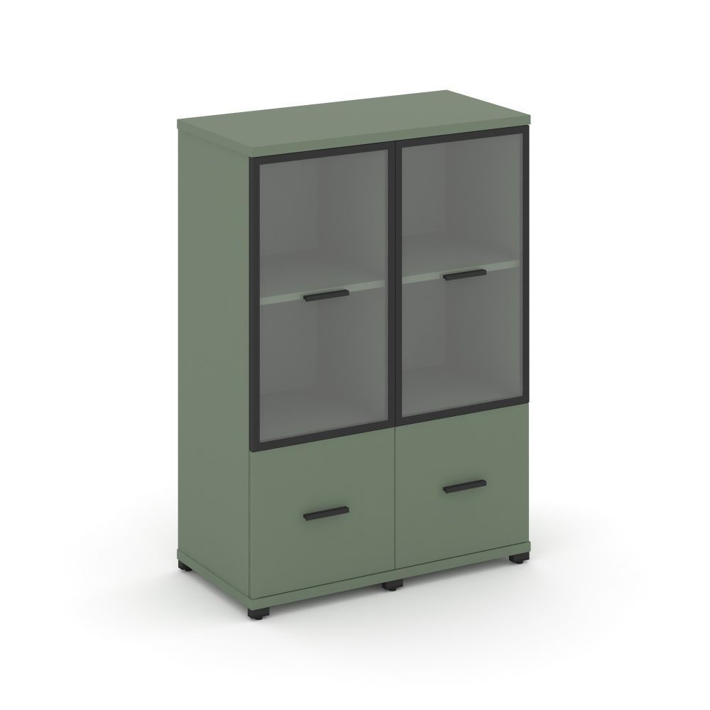 Concept Шкаф 2 узкие секции, 3 ниши CN.STU-322 RP B