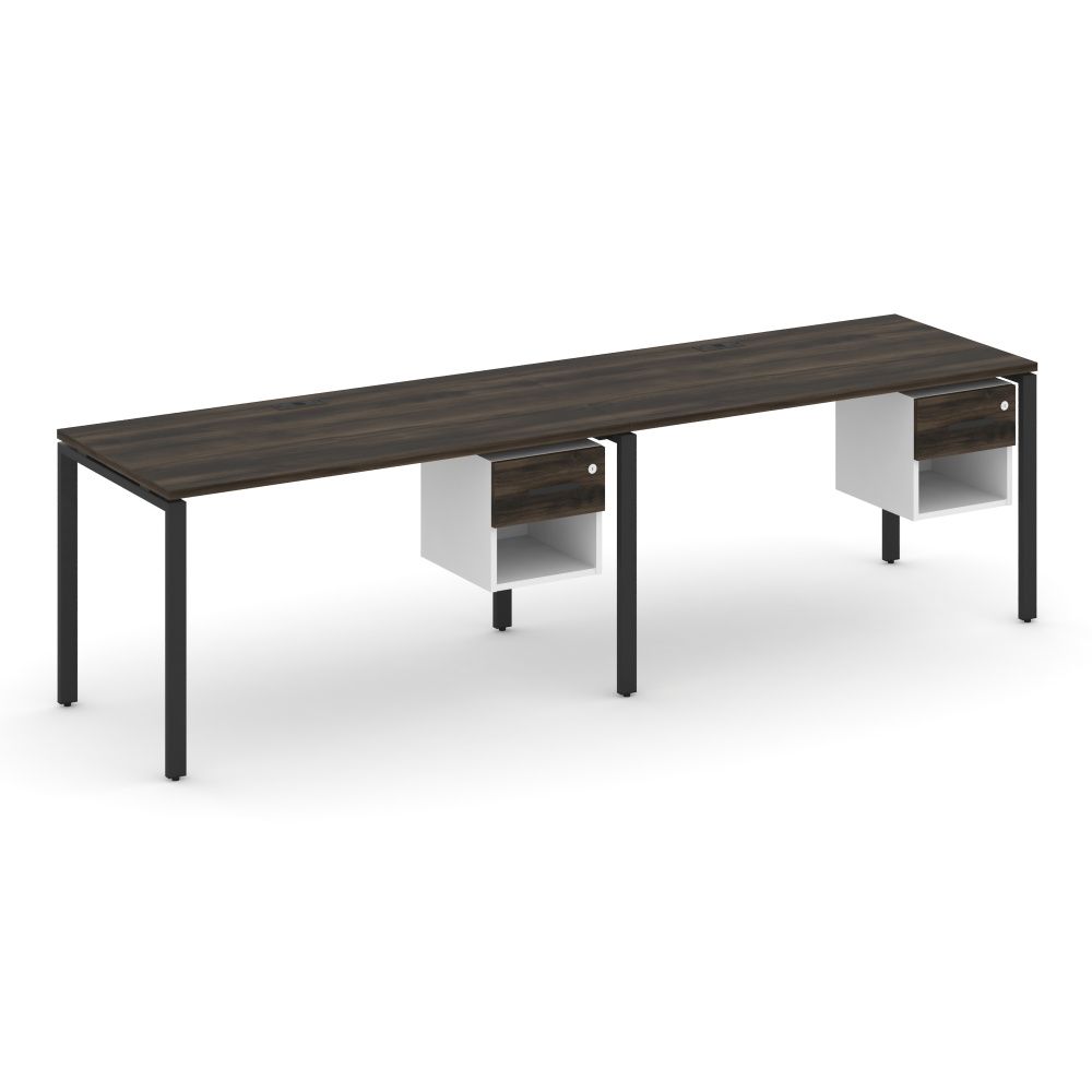 Concept Рабочая станция односторонняя с подвес. тумбами 2 места  CN.ORS-119 B