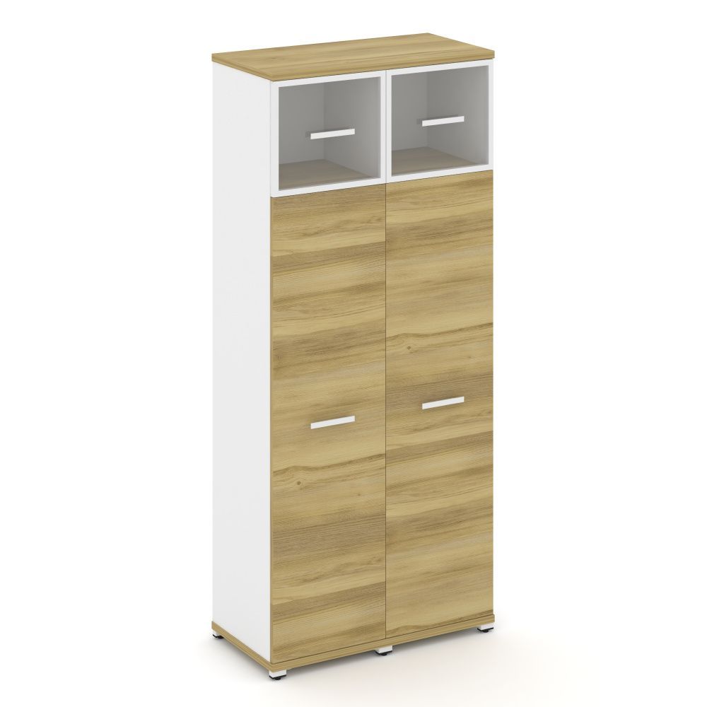 Concept Шкаф 2 узкие секции, 5 ниш CN.STU-527 RPW W