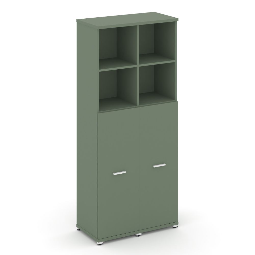 Concept Шкаф 2 узкие секции, 5 ниш  CN.STU-524 W