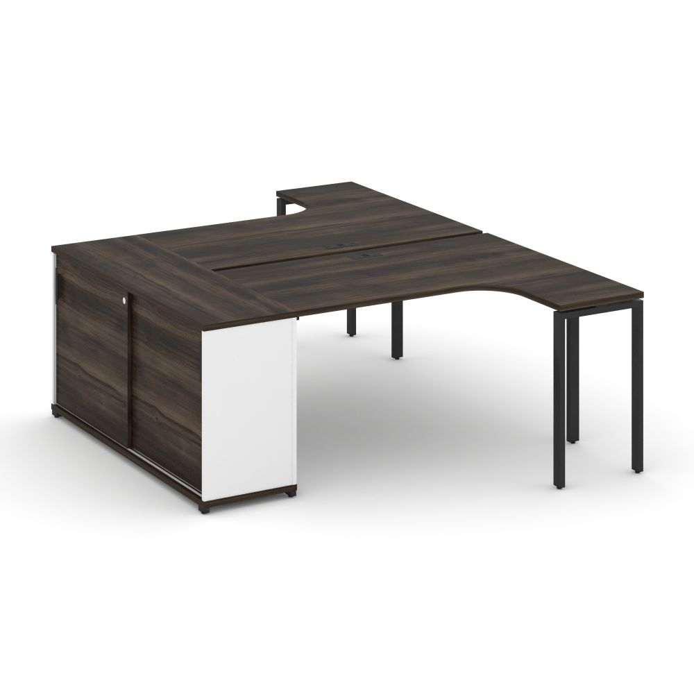 Concept Рабочая станция с опорным шкафом-купе  CN.DSA-217 B