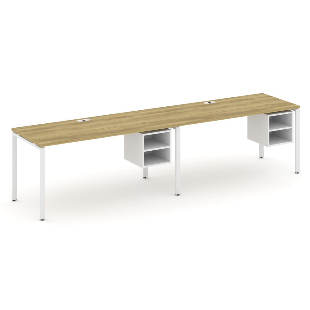 Concept Рабочая станция односторонняя с подвес. тумбами 2 места  CN.ORS-108