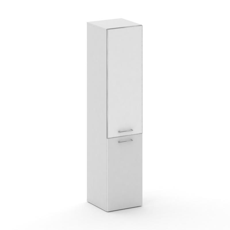 Cross Шкаф узкий высокий CRF.SU-101 (L) white