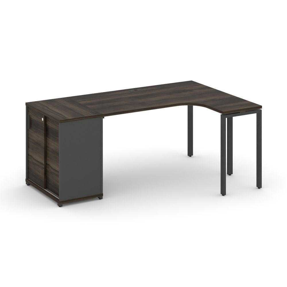 Concept Стол эргономичный с опорным шкафом-купе   CN.SA-217(R) A