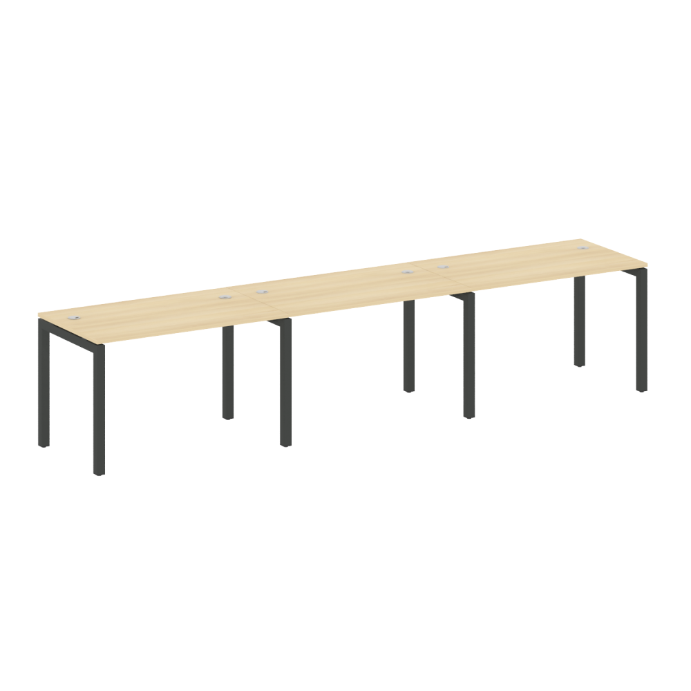 Metal System Quattro Р. ст. на 3 раб. места на П-образном м/к 50БП.СМ-3.2