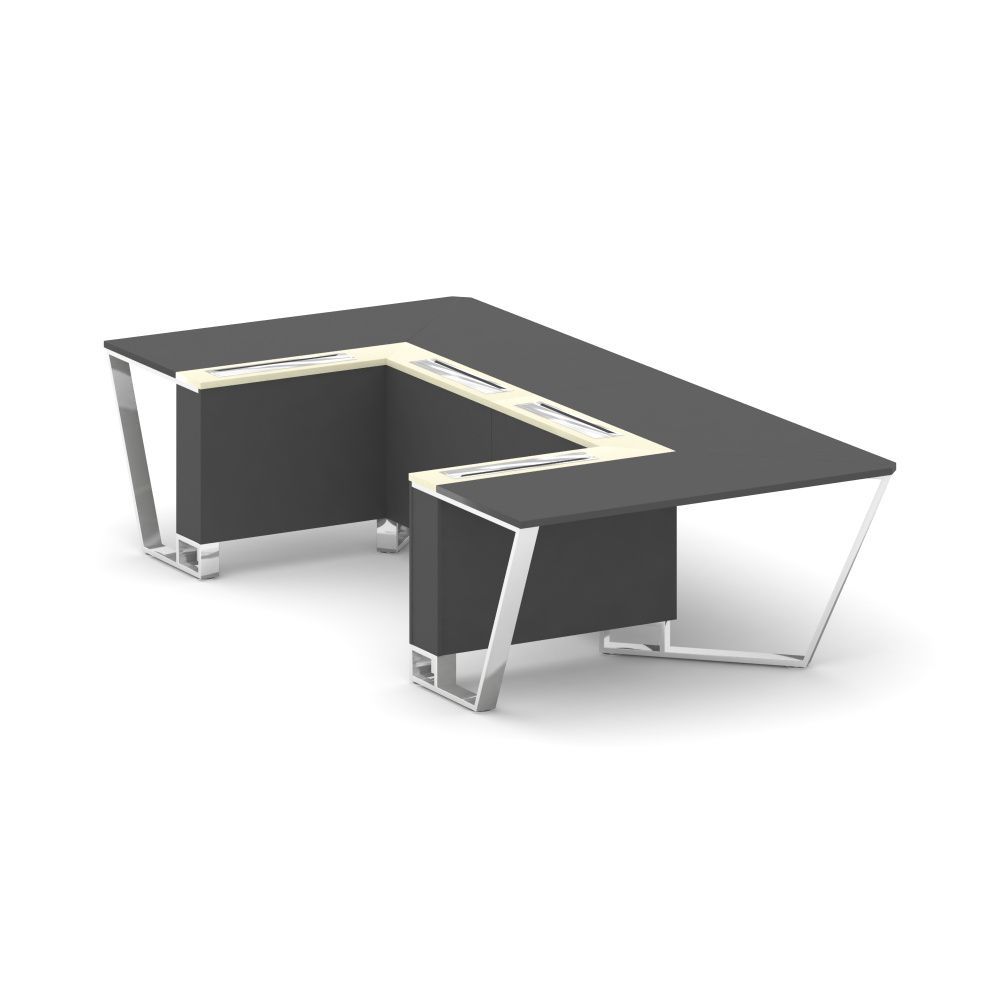 Steel Meet Стол переговорный П-образный  MM-PR.B.SP-07P