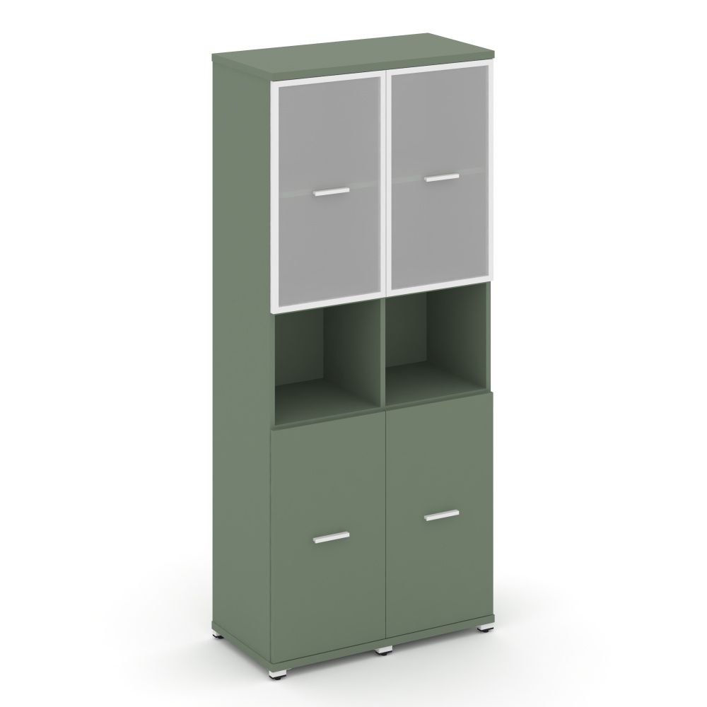 Concept Шкаф 2 узкие секции, 5 ниш CN.STU-523 RMW W