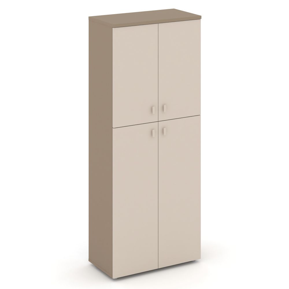 Estetica Шкаф высокий широкий (2 сред. фасада ЛДСП+2 низ. фасада ЛДСП) ES.ST-1.8
