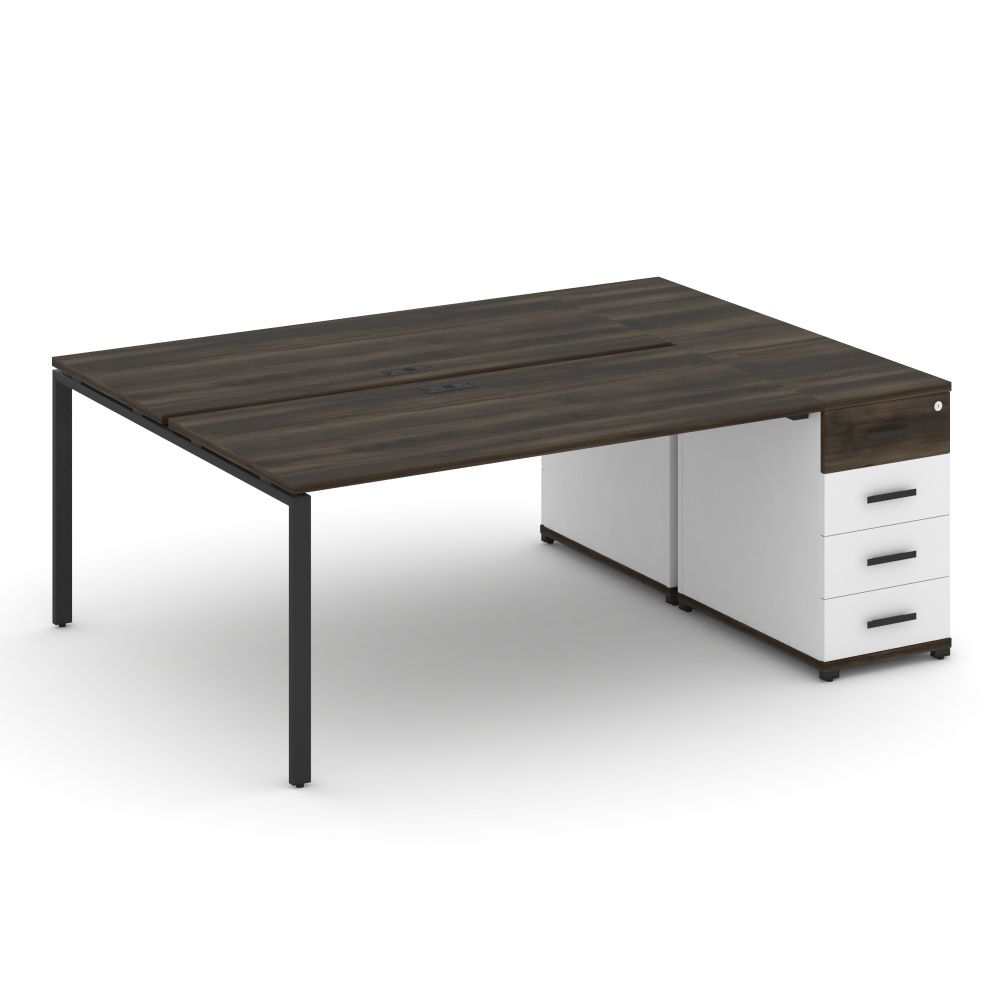 Concept Рабочая станция с 1 опорной тумбой  CN.DRS-404 B