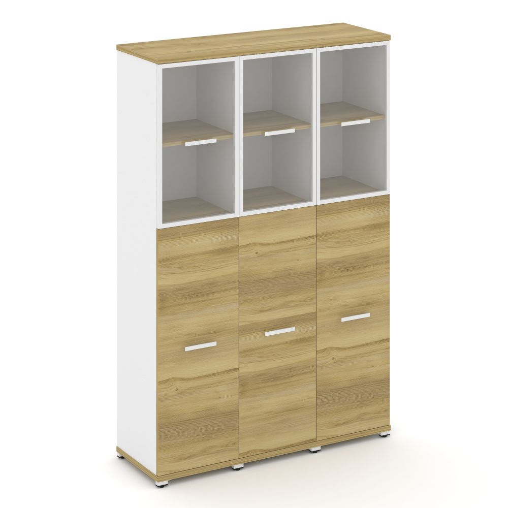 Concept Шкаф 3 узкие секции, 5 ниш  CN.STU-535 RPW W