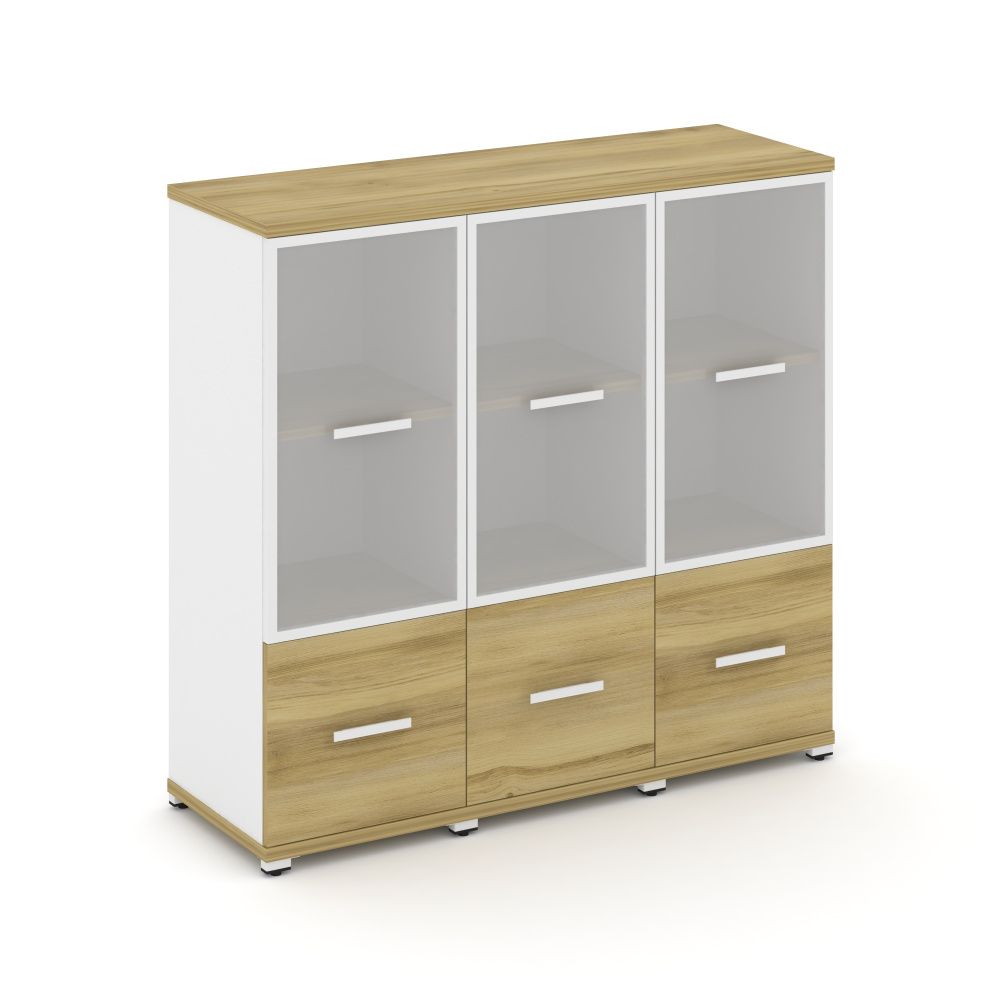 Concept Шкаф 3 узкие секции, 3 ниши CN.STU-332 RMW W