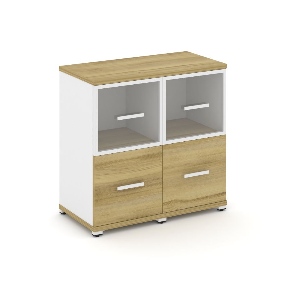 Concept Шкаф 2 узкие секции, 2 ниши CN.STU-222 RPW W
