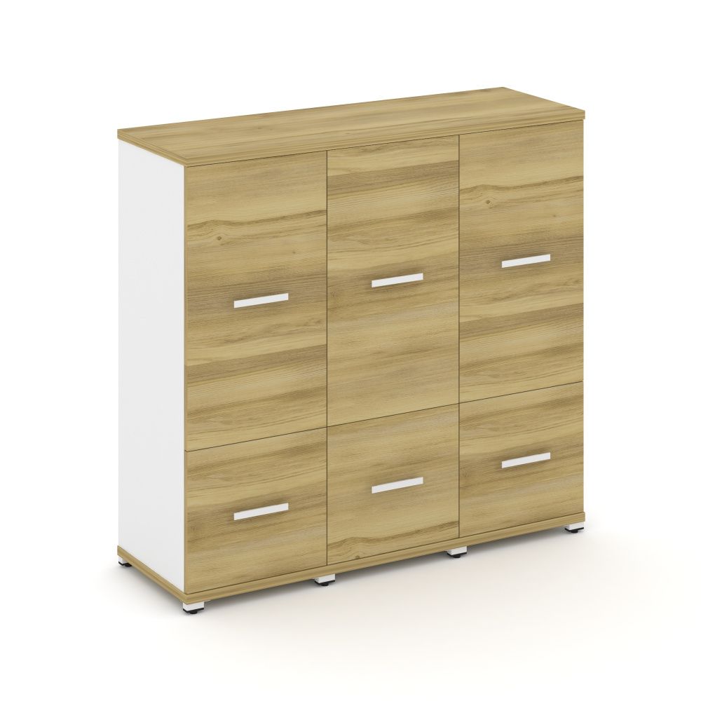 Concept Шкаф 3 узкие секции, 3 ниши  CN.STU-332 W
