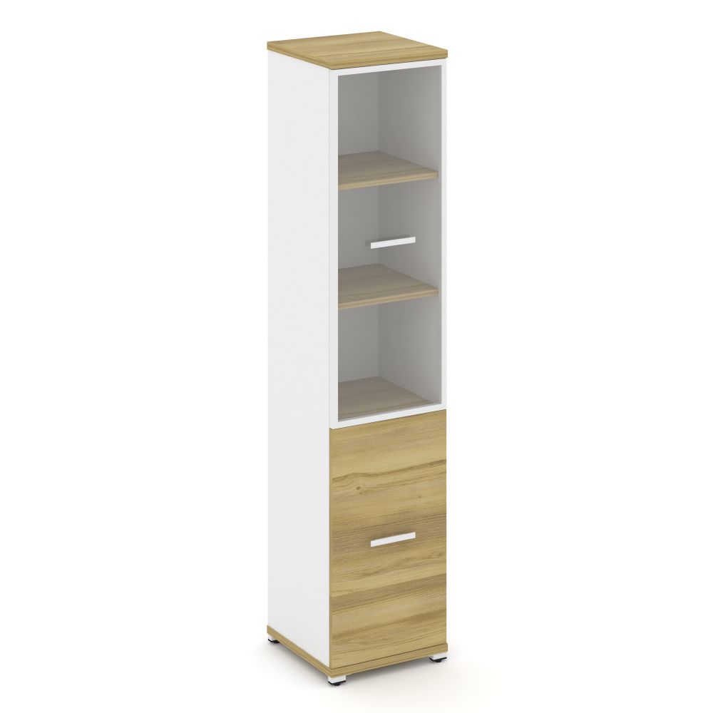 Concept Шкаф 1 узкая секция, 5 ниш CN.STU-512 RPW W