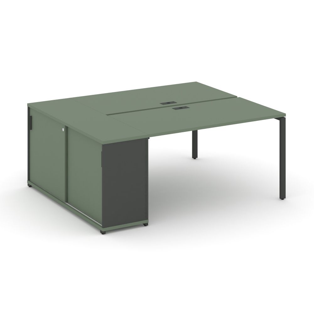 Concept Рабочая станция с опорным шкафом-купе CN.DRS-235 A