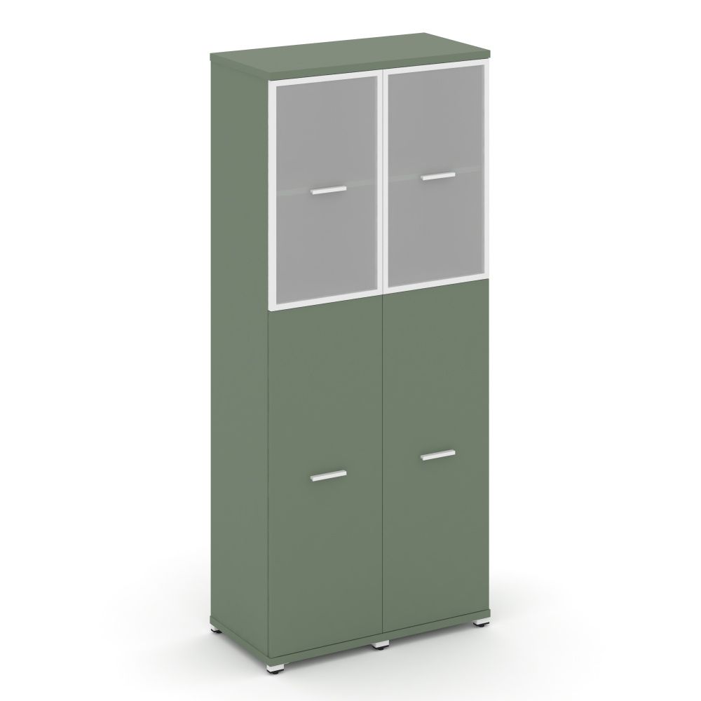 Concept Шкаф 2 узкие секции, 5 ниш CN.STU-525 RMW W